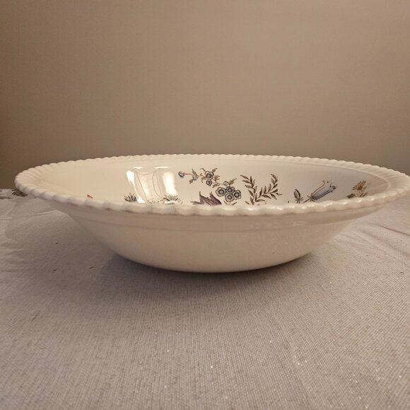 Vintage Windsor Ware Garden Bouquet Johnson Bros. Vegetable Bowl - Picture 2 of 11